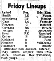 1954 Newspaper Clip