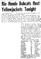 1954 Newspaper Clip