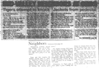 1994-95 Newspaper clip