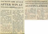 1997-98 Newspaper clip