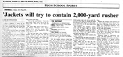 1998-99 Newspaper clip