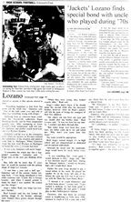 1998-99 Newspaper clip
