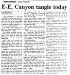 1998-99 Newspaper clip
