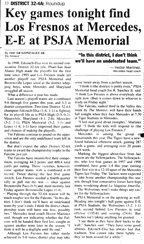 1999-00 Newspaper clip
