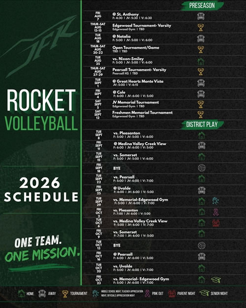 2026 VB Schedule