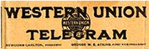 Western Union Telegram