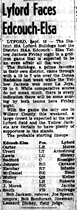 1955 Newspaper Clip