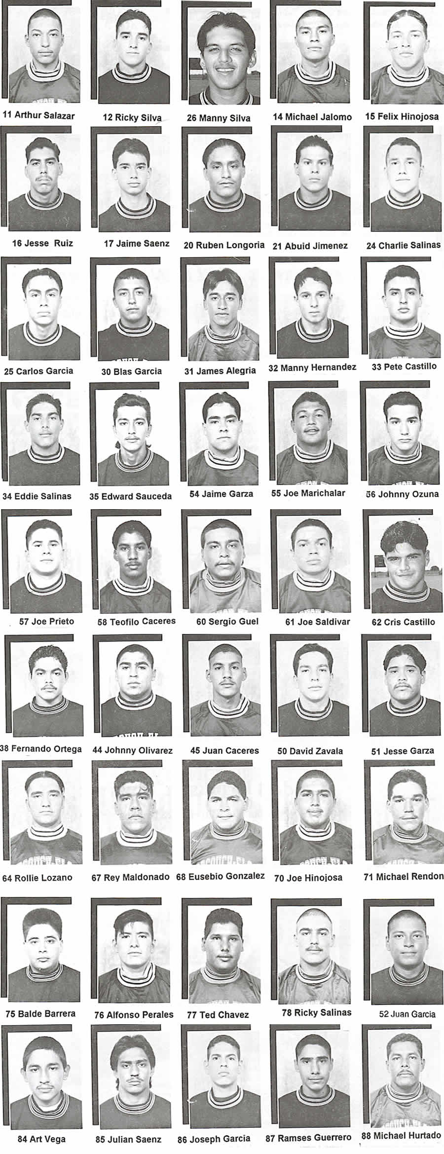 1995 team profiles