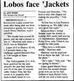1995-96 Newspaper clip